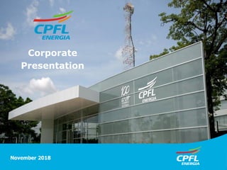 Corporate
Presentation
November 2018
1
 