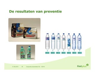 De resultaten van preventie




 01.06.2010   39   Corporate presentation NL - V2010
 