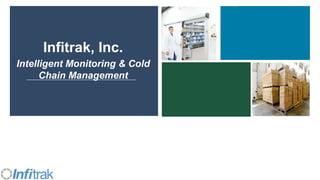 Infitrak, Inc.
Intelligent Monitoring & Cold
Chain Management
 