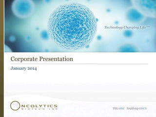 Corporate Presentation
January 2014

 