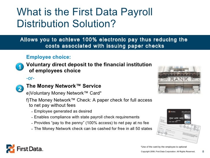 Corporate Presentation Mn 2009 1 - 8 what is the first data