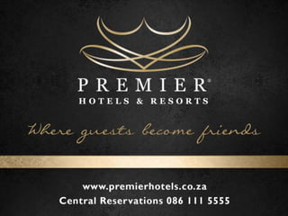 Premier Inn Powerpoint THE PREMIER HOTELS AND RESORTS | PPTX