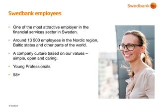Swedbank Corporate Presentation, September 2015