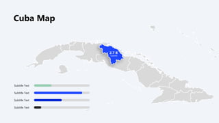 Subtitle Text
Subtitle Text
Subtitle Text
Subtitle Text
2.7 B
Subtitle
Cuba Map
 