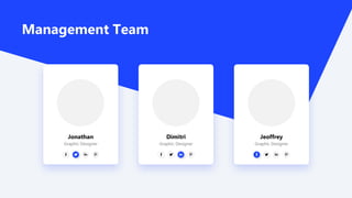 Management Team
Jonathan
Graphic Designer
Dimitri
Graphic Designer
Jeoffrey
Graphic Designer
 