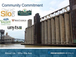 Community Commitment
About Us / Who We Are
 