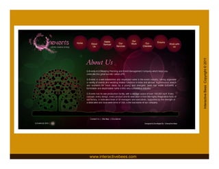 www.interactivebees.com




                          Interactive Bees Copyright © 2011
                                    e
 