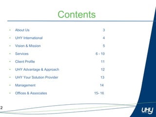 UHY Corporate Profile | PPT
