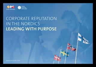 Ikea, Google and Microsoft Top In- 
Cteorrnpaotriaotnea Rle Bpruatnatdios n 
in the Nordics 
Leading With Purpose 
www.bmnordic.com 
 