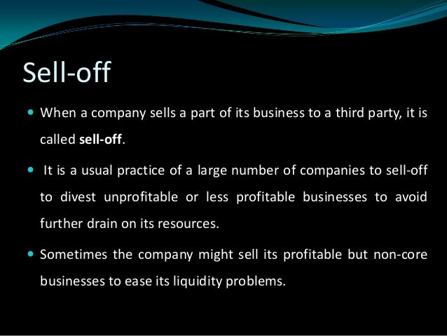 Corporate Restructuring