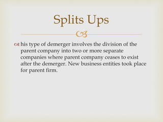 Corporate restructuring | PPTX
