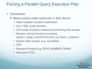 SQL Server - Inside Optimizer Engine | PPT