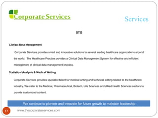 Software Company Profile -Corporate services 