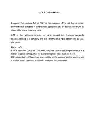 Corporate social responsibilities and ethical values | DOCX