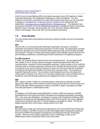 Corporate social responsibility | PDF