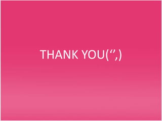 THANK YOU(‘’,)

 