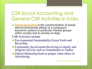 Corporate social responsibility | PPTX