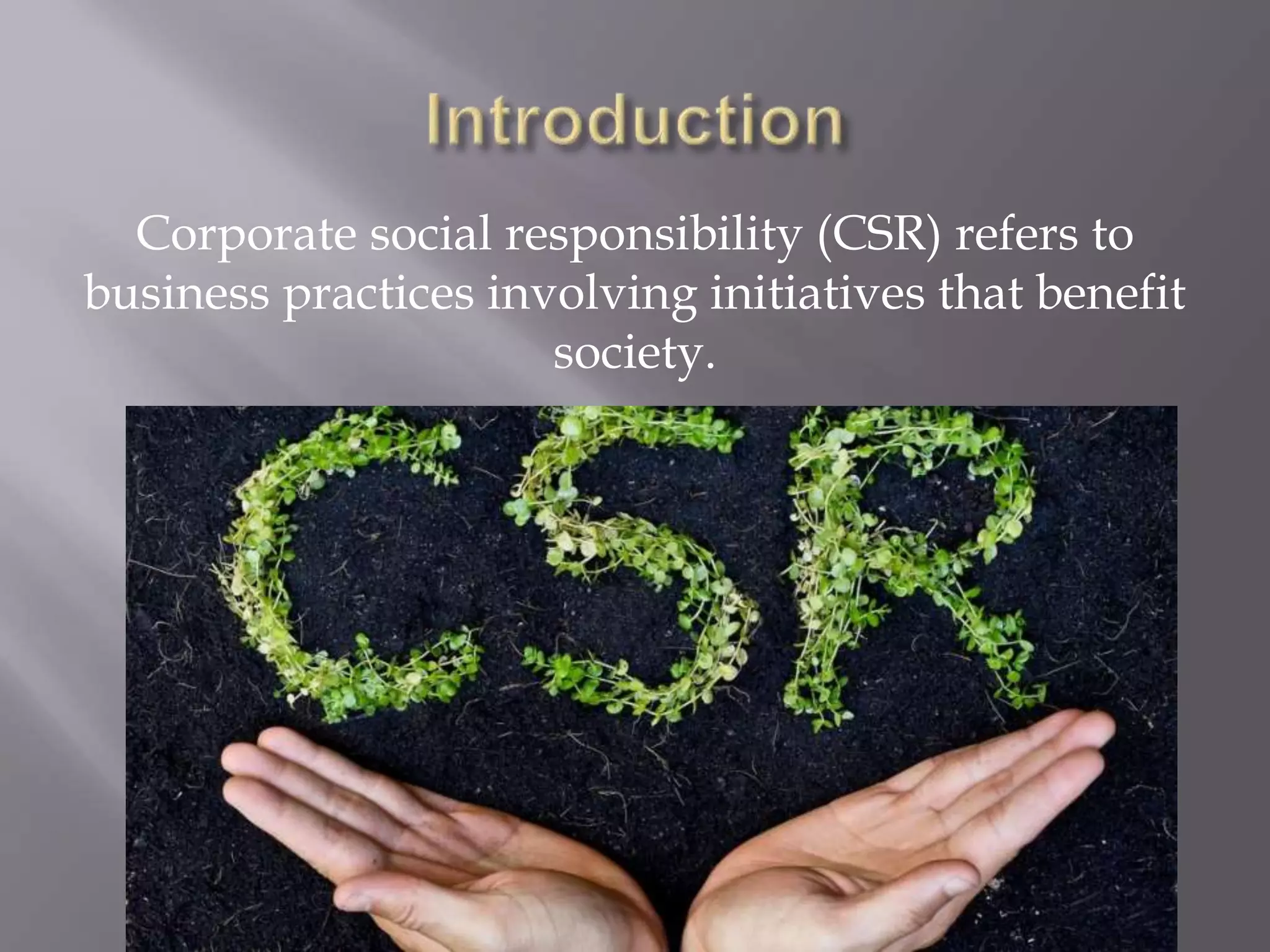 Corporate social responsibility | PPTX