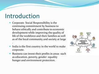 Corporate social responsibility | PPTX