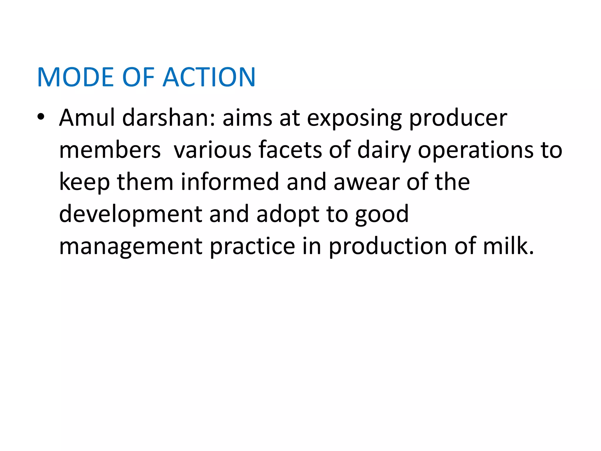 CSR OF AMUL ppt, Corporate social responsibility of Amul (Anand Milk ...