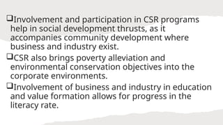 CORPORATE SOCIAL RESPONSIBILITY ABM pptx. | PPTX
