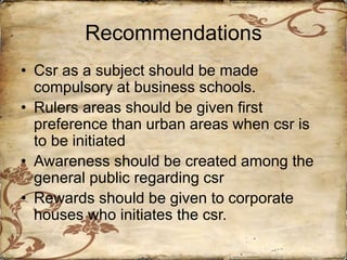 Corporate social responsibility | PPT