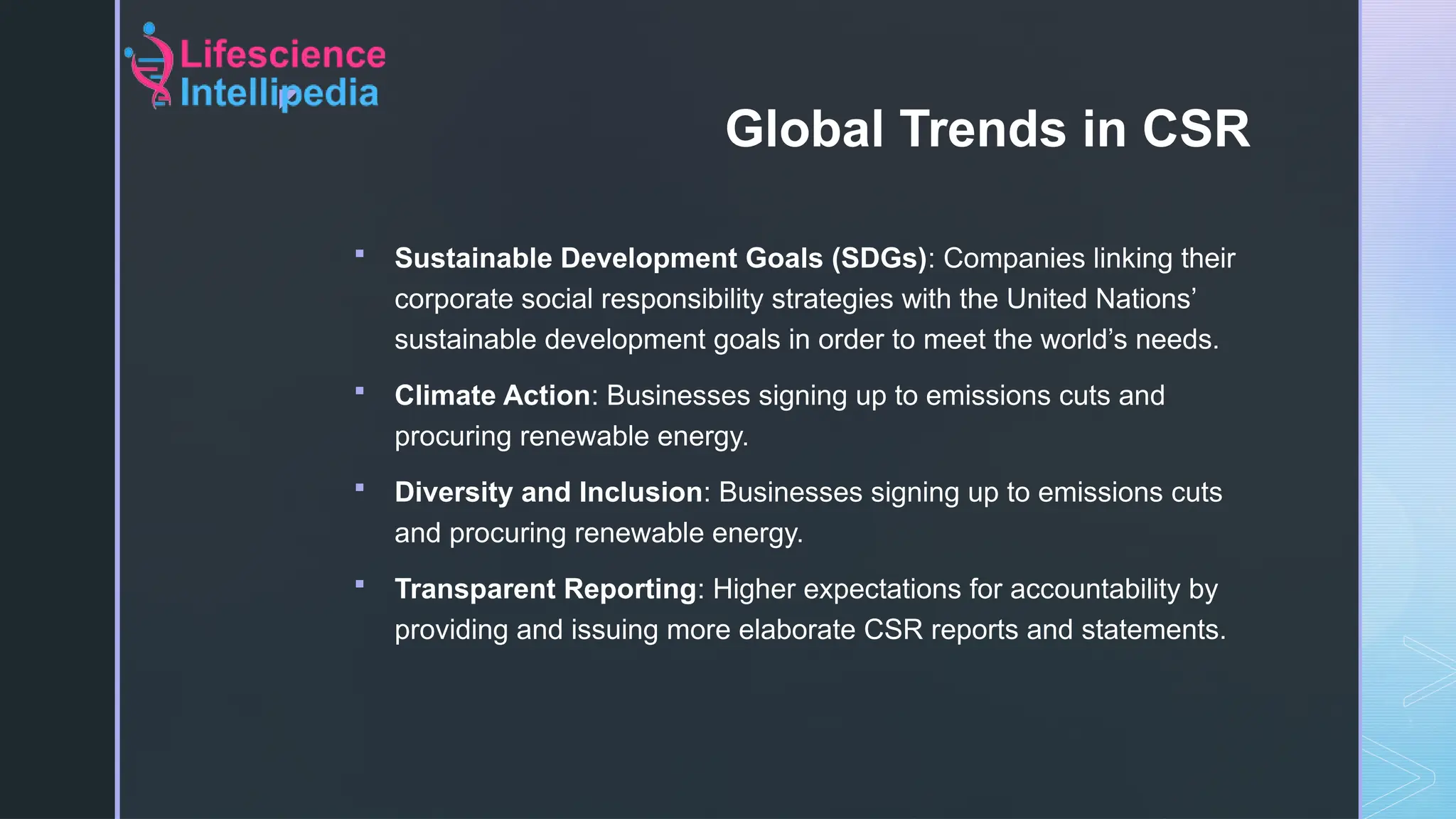 Corporate Social Responsibility Csr Pptx