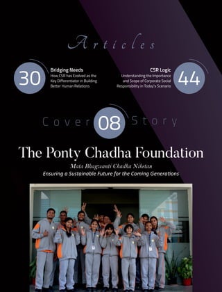 Corporate Social Responsibility Enabling Betterments in Communities ...
