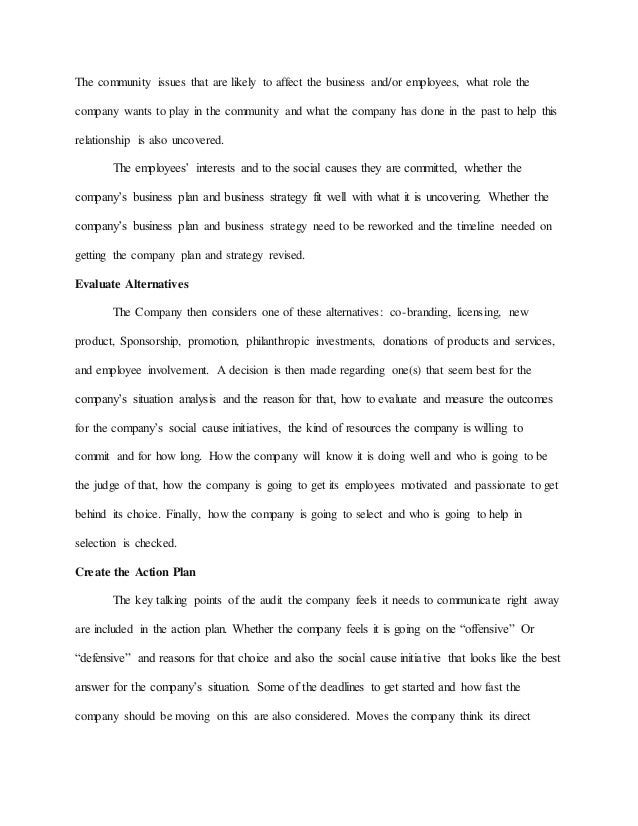 corporate social responsibility essay example fit essay samples