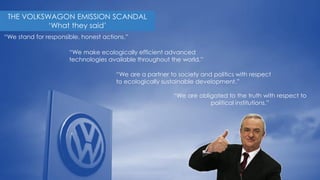 “We stand for responsible, honest actions.”
“We make ecologically efficient advanced
technologies available throughout the...
