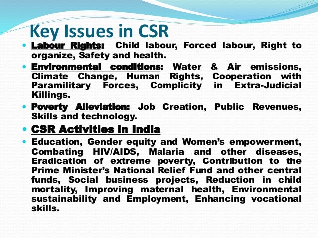 ppt on csr in india Corporate social responsibility in india.
