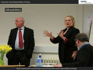 Most Popular Corporate Social Responsibility (CSR) Training - Tonex ...