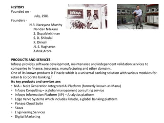 Corporate social responsibility infosys | PPTX