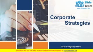 Corporate
Strategies
Your Company Name
 