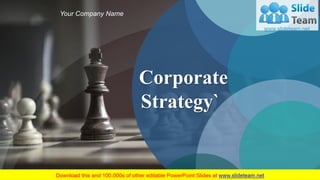 DD
Corporate
Strategy`
Your Company Name
 