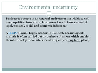 Environment as a source of resources.Organizations as open systems