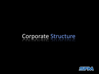 Corporate Structure
 