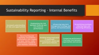 Corporate Sustainability - Evolution of Corporate Reporting | PPTX