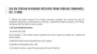 CORPORATE TAXATION.pptx a ppt on corpate taxation | PPTX