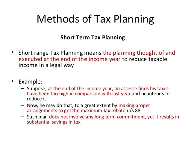 Tax Planning Leigh