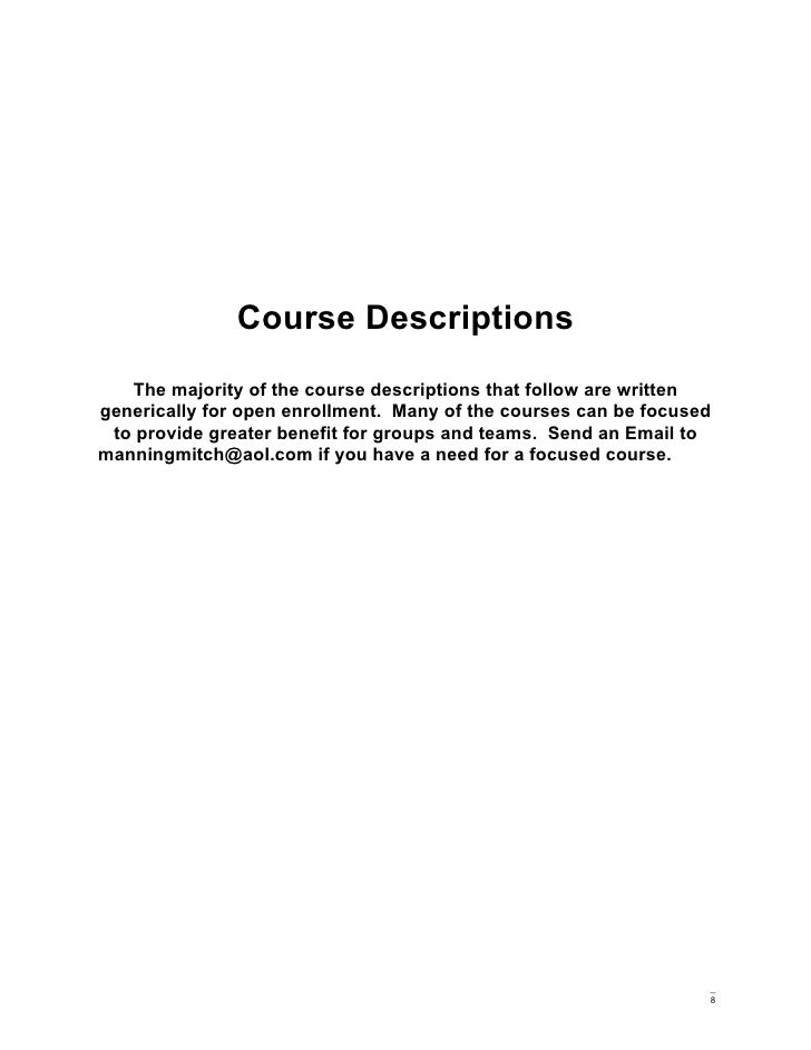 corporate training and development catalog