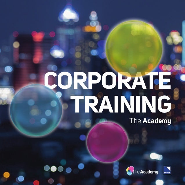 The Academy
CORPORATE
TRAINING
 