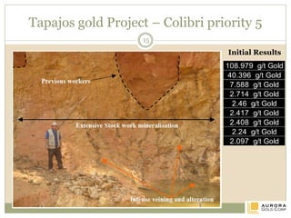 Fofoca grid geochem results
15
Fofoca resource area
 