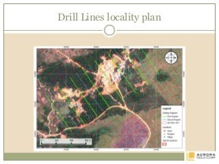 Drill Lines locality plan
 