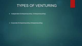 Corporate venturing | PPTX
