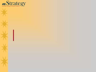 m Strategy
Business Strategy & Mobile Systems
 