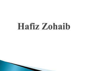 Hafiz Zohaib
 