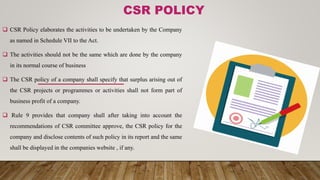 LEGISLATIVE FRAMEWORK OF CORPORATE GOVERNANCE UNDER COMPANIES ACT, SEBI ...