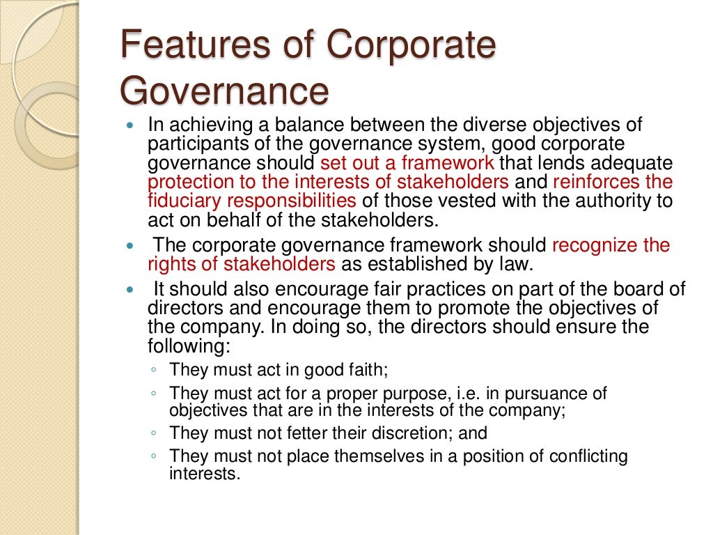 thesis about corporate governance
