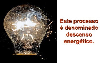 Este processo
é denominado
   descenso
  energético.
 